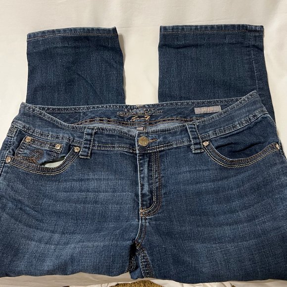 Melissa McCarthy for Seven7 Jeans Straight Leg - Picture 4 of 5